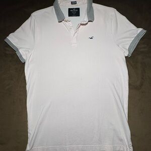 Hollister Pink Polo Shirt – Stretch Fit
Size: Large